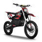 Motocross électrique NRJ 5000WATTS - 72V30AH - 17/14 - ROUGE