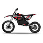 Motocross électrique NRJ 5000WATTS - 72V30AH - 17/14 - ROUGE
