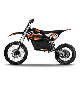 Dirt Bike Électrique 7000W Roues 17/14 - EIM