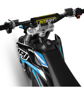 Motocross électrique NRJ 5000WATTS - 72V30AH - 17/14 - BLEU