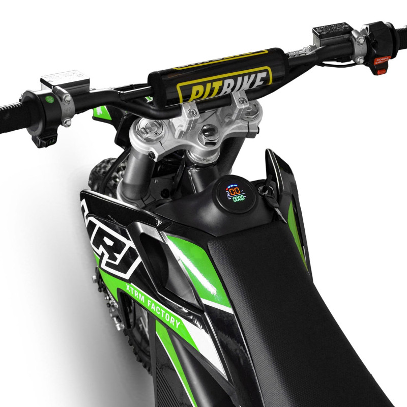 Motocross électrique NRJ 5000WATTS - 72V30AH - 17/14 - VERT - vue 5