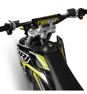 Motocross électrique NRJ 5000WATTS - 72V30AH - 17/14 - JAUNE