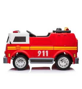 MINI CAMION DE POMPIER POUR ENFANT avec pistolet à eau