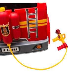 MINI CAMION DE POMPIER POUR ENFANT avec pistolet à eau