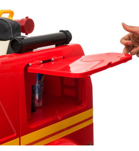 MINI CAMION DE POMPIER POUR ENFANT avec pistolet à eau