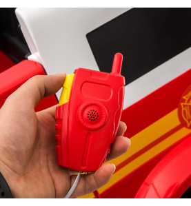 MINI CAMION DE POMPIER POUR ENFANT avec pistolet à eau