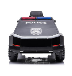 Voiture électrique enfant 12V, Tesla Cybertruck Police