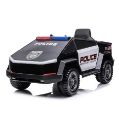 Voiture Électrique Enfant Police Cybertruck Tesla – EIM Exclusif