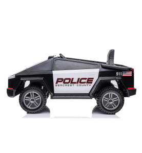 Voiture Électrique Enfant Police Cybertruck Tesla – EIM Exclusif
