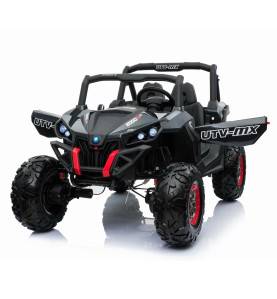 Buggy Électrique Enfant DAKOTA BLANC 12V – Tout-Terrain & Sécurisé