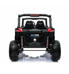 Buggy Électrique Enfant DAKOTA BLANC 12V – Tout-Terrain & Sécurisé