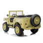 MINI VOITURE JEEP WILLYS 3 PLACES 24V avec pneu EVA