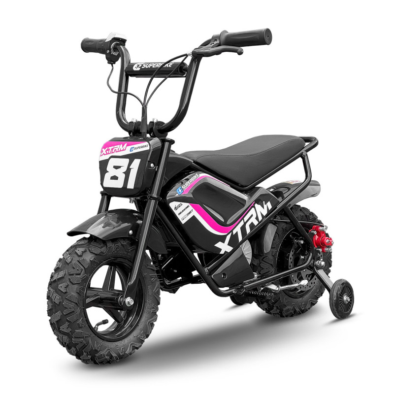 Petite moto électrique 250W E.SUPERBIKE ROSE - vue 2