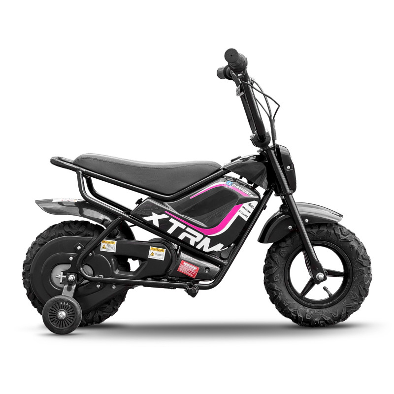 Petite moto électrique 250W E.SUPERBIKE ROSE - vue 3