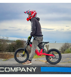 Draisienne électrique tout suspendu, avec amortisseur hydraulique