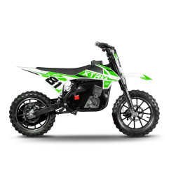 Moto pour enfant électrique 500W MX Verte