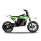 Moto pour enfant électrique 500W MX Verte Moto pour enfant électrique 500W MX Verte