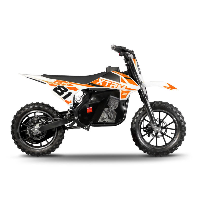 Pocket Bike électrique enfant 500W MX Orange - vue 3