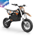 Moto électrique 1000W Lithium NRJ 12/10 Orange