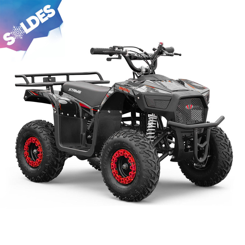 Pocket quad enfant 50cc 2t MINI BAZOU ROUGE