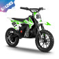 Moto pour enfant électrique 500W MX Verte Moto pour enfant électrique 500W MX Verte