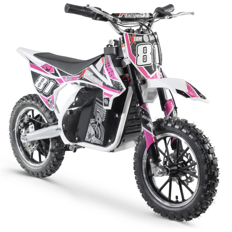Moto électrique pour enfant 500W MX Rose Moto électrique pour enfant 500W MX Rose