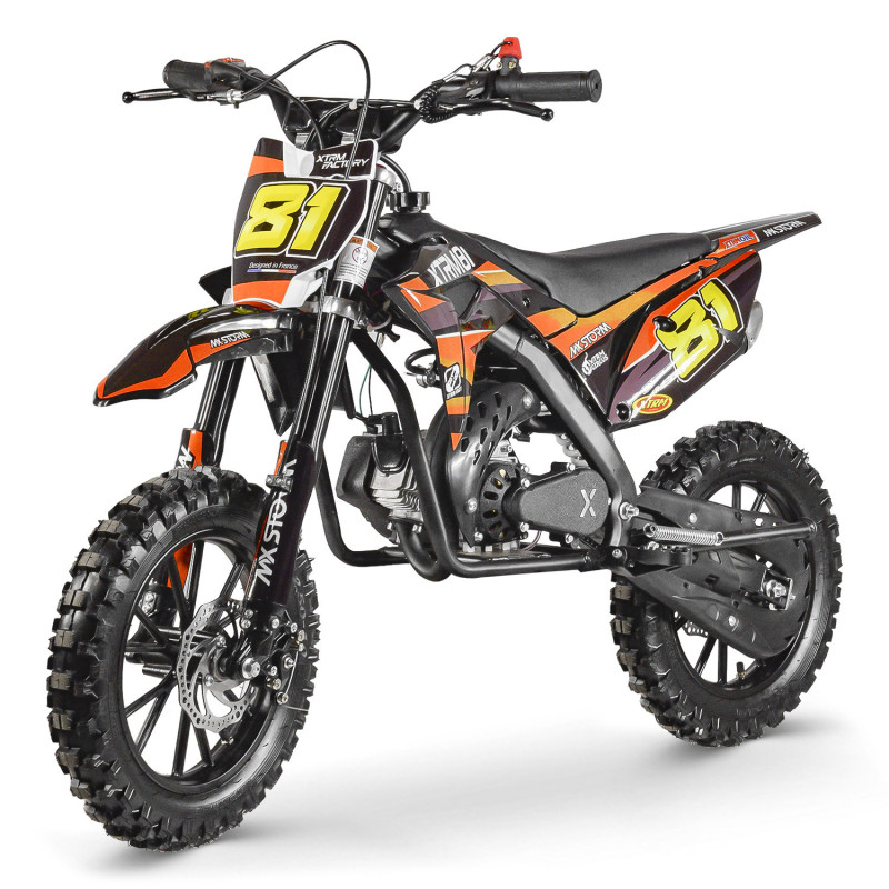 Pocket Bike 50cc pour enfant MX STORM Orange - vue 2