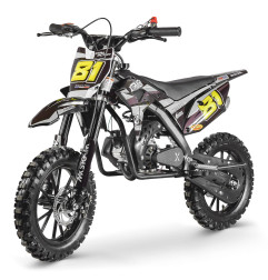 Moto enfant 50cc MX STORM Blanc