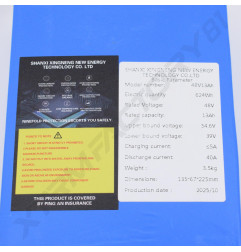 BATTERIE LITHIUM 48V 13AH DYNOSTAR
