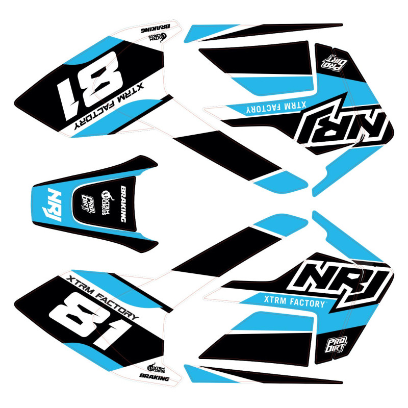 Kit déco moto électrique NRJ 1000 / 1600 / 2000 Watts