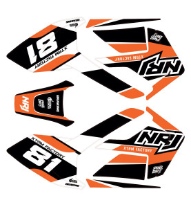 Kit déco moto électrique NRJ 1000 / 1600 / 2000 Watts