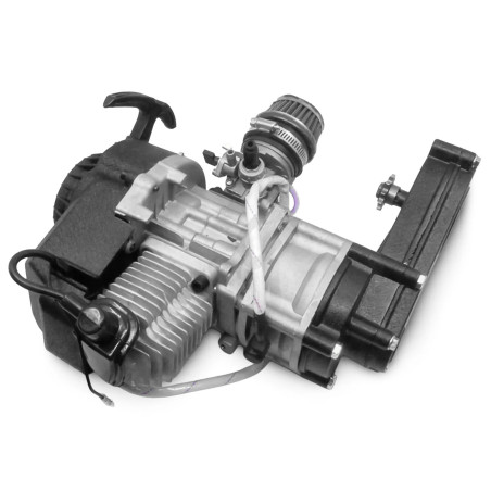 17B// MOTEUR POCKET BIKE 49CC DÉMARREUR ÉLECTRIQUE POCKET CROSS QUAD