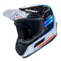 Casque cross Kenny PERFORMANCE 2026 - Bleu / Blanc