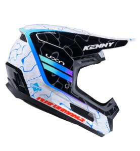 Casque cross Kenny PERFORMANCE 2026 - Bleu / Blanc