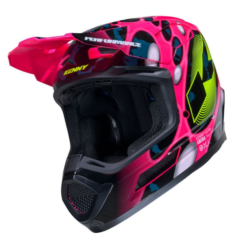 Casque motocross Kenny PERFORMANCE 2026 - Pop Système