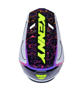 Casque moto tout terrain Kenny PERFORMANCE 2026 - Noir / Blanc