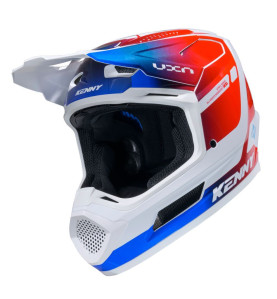 Casque cross Kenny PERFORMANCE 2026 - Rouge / Bleu