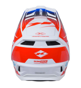 Casque cross Kenny PERFORMANCE 2026 - Rouge / Bleu