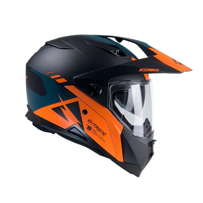 Casque intégral Kenny EXTREME - ORANGE - vue 2