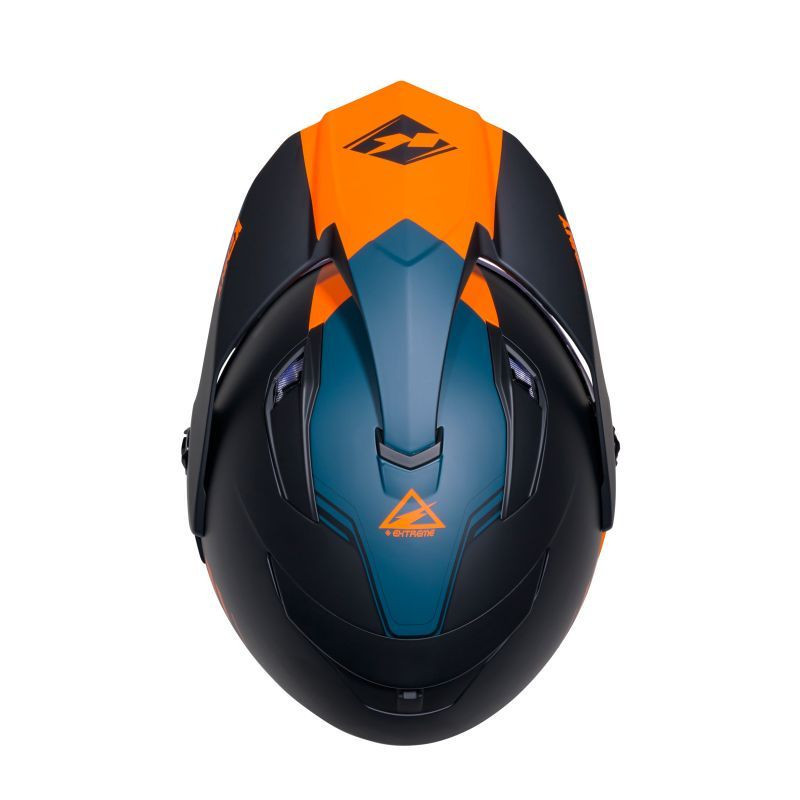 Casque intégral Kenny EXTREME - ORANGE - vue 4