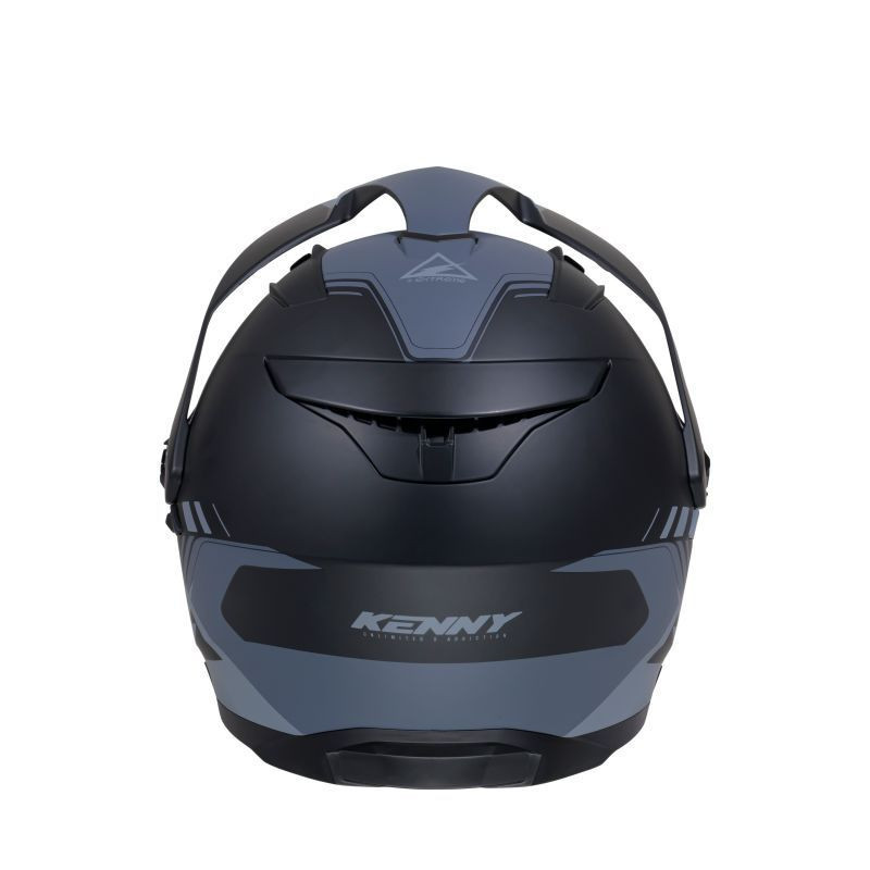 Casque enduro Kenny EXTREME - GREY - vue 3