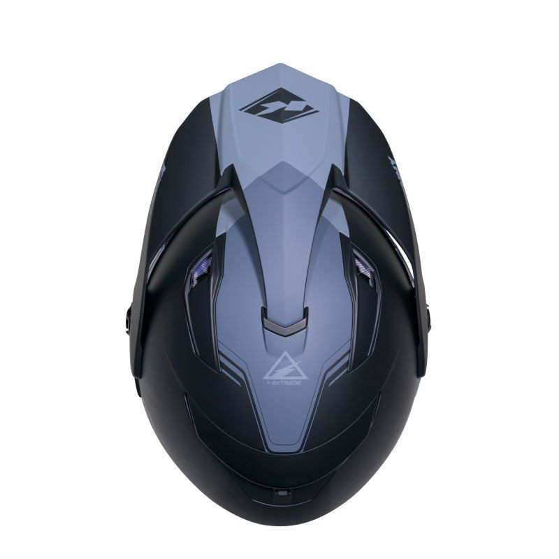 Casque enduro Kenny EXTREME - GREY - vue 4