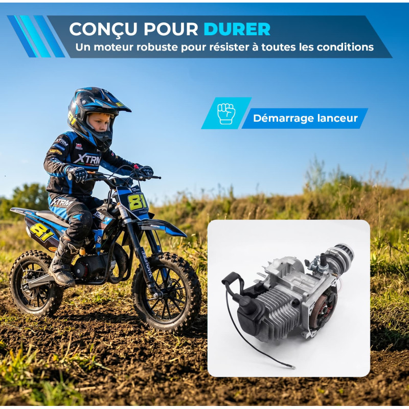 12// MOTEUR POCKET 49CC NU - vue 4