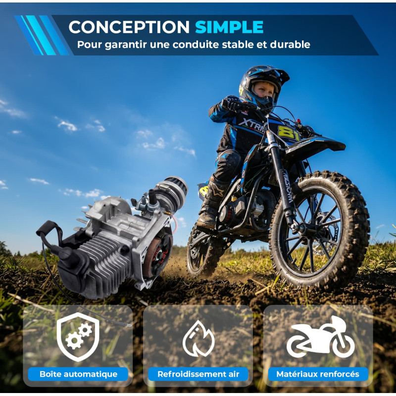 12// MOTEUR POCKET 49CC NU - vue 5