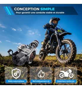 12// MOTEUR POCKET 49CC NU