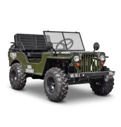 Jeep Willys pour enfant - MOTEUR 150cc - EIM