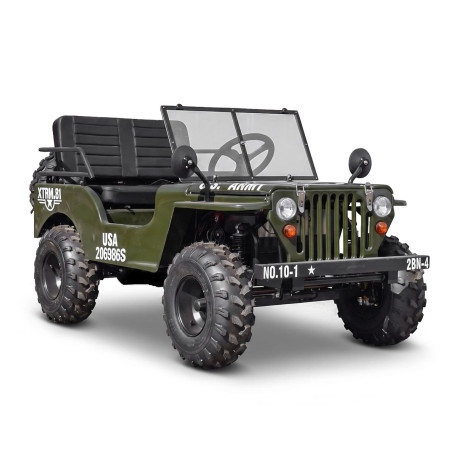 Jeep Willys pour enfant - MOTEUR 150cc - EIM