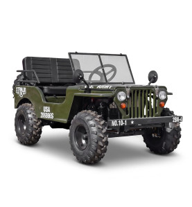 Jeep Willys pour enfant - MOTEUR 150cc - EIM