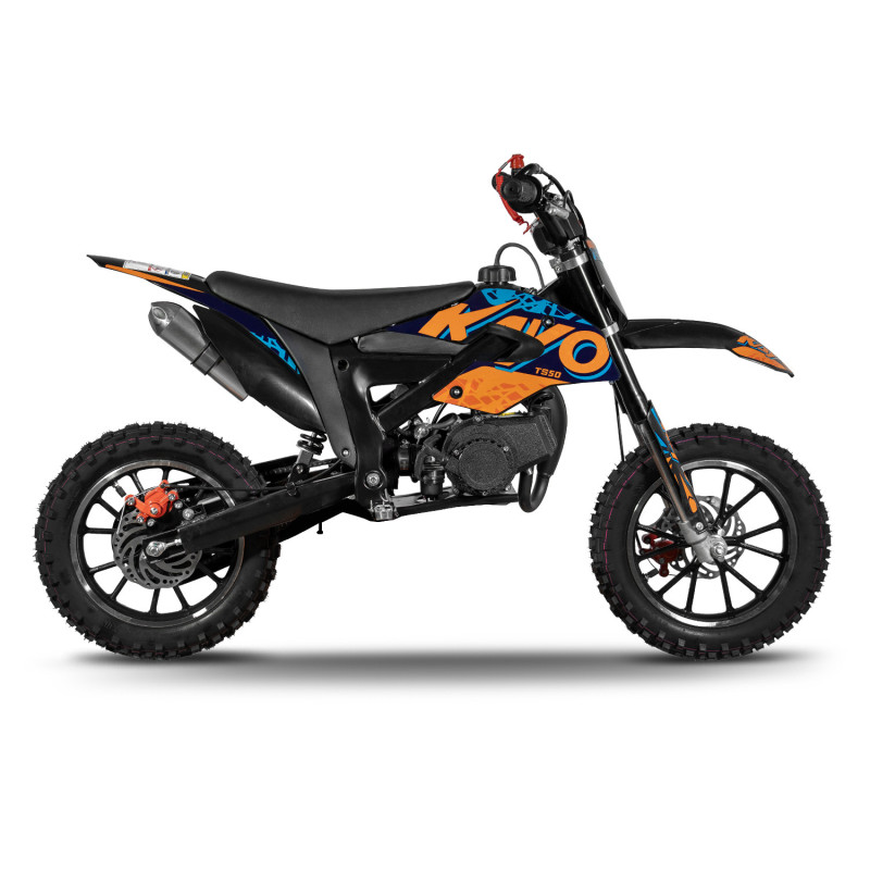 Pocket Bike 50cc Kayo TS50 - ORANGE - vue 2