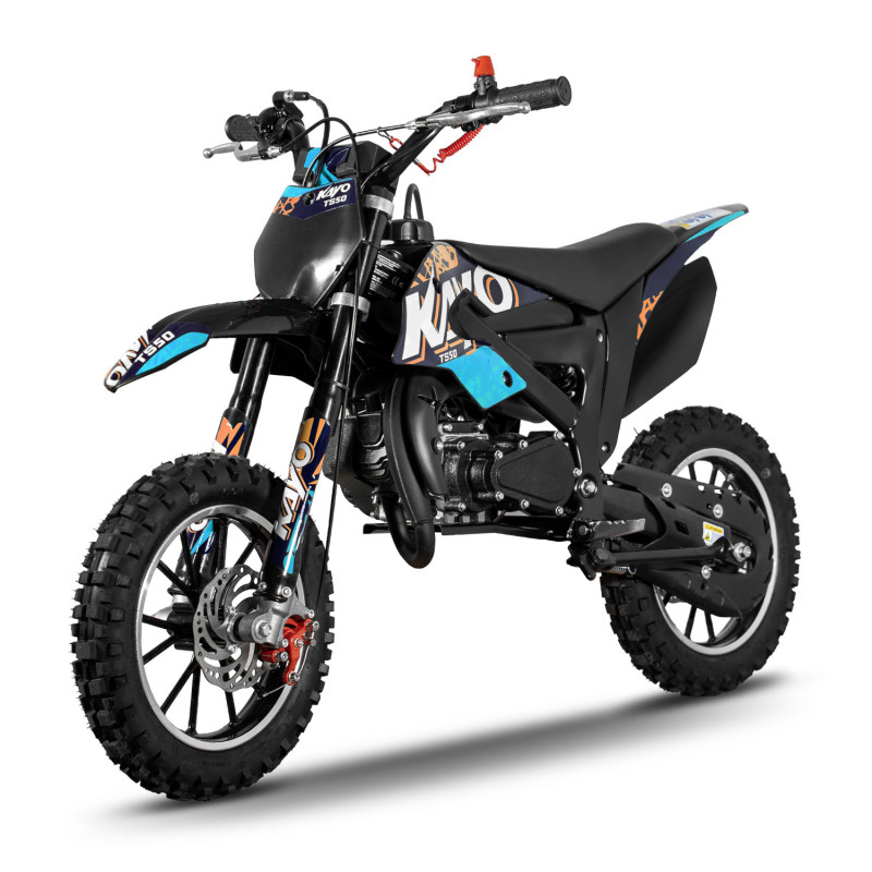 Pocket Bike 50cc Kayo TS50 - BLEU - vue 3